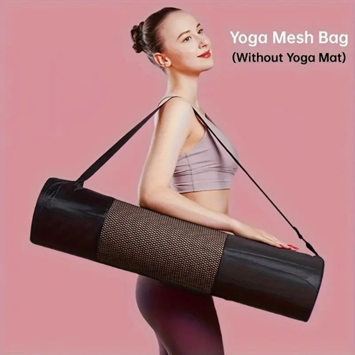 Yoga Of Fitness Mat - 1 Breathable Yoga Mat Storage Mesh