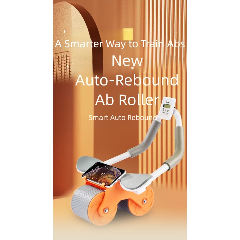 Ab Wheel Roller - Auto Rebound Ab Roller Wheel with