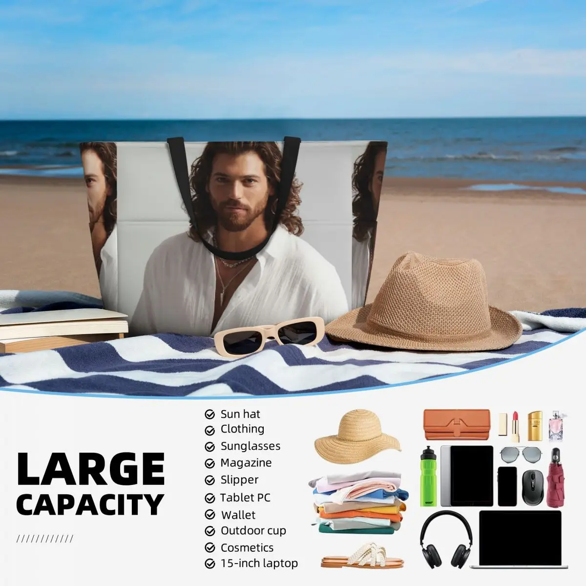 Actor Can Yaman Photo Beach To - огляд і ціна Yoga Fitness Gym Photos