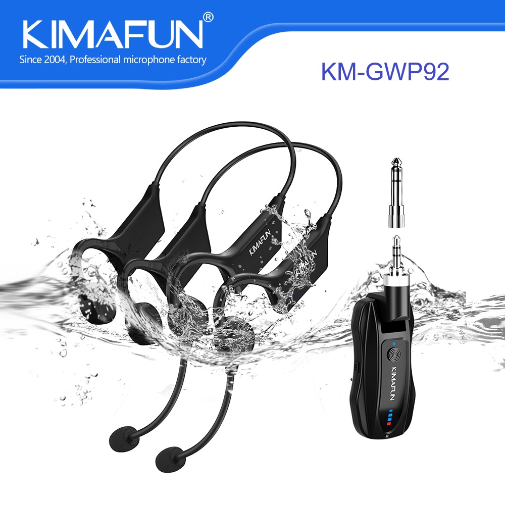 KIMAFUN Dual Wireless Headset  - огляд і ціна Yoga And Fitness Instructor