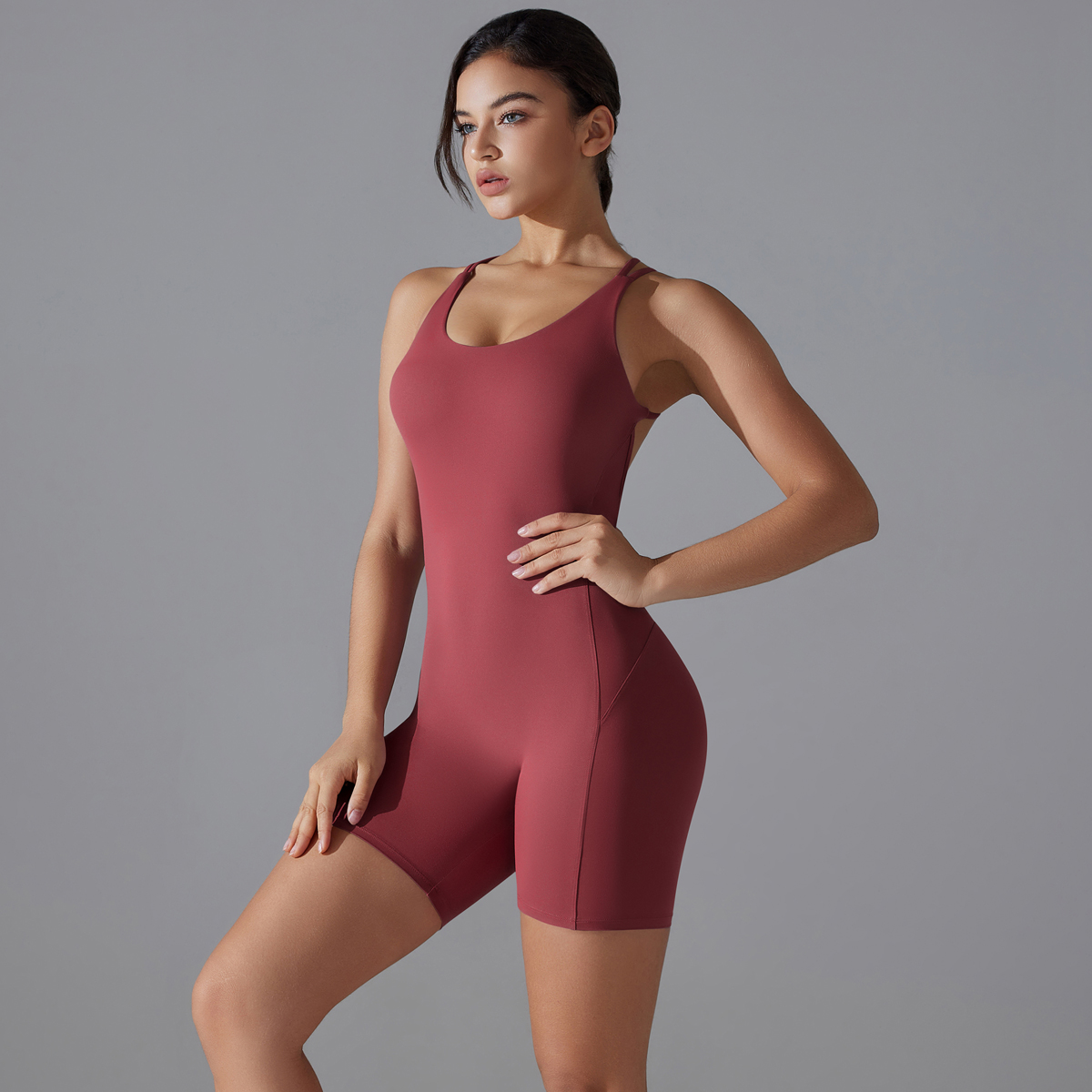 Yoga Set Sexy Backless Sporty  - огляд і ціна Yoga Fitness Jumpsuit