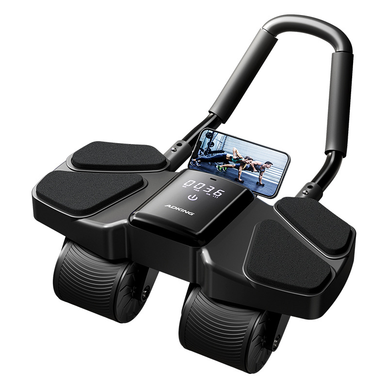 Auto Rebound Four Wheel Ab Rol - огляд і ціна Ab Wheel Roller
