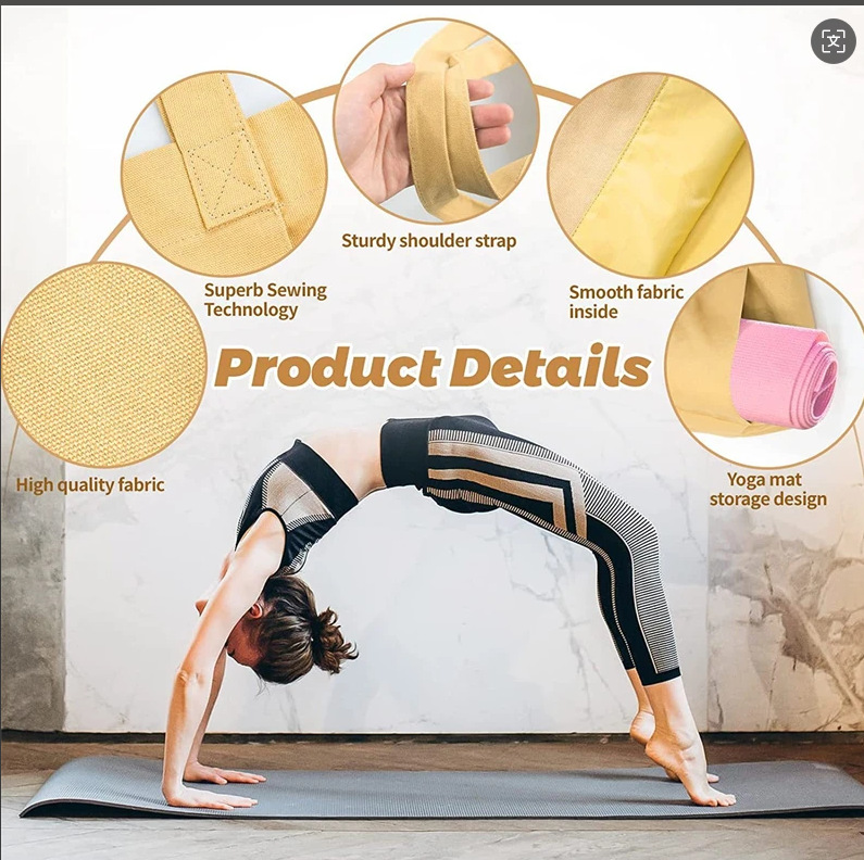 Multi‑Purpose Yoga Bag Yoga Ma - огляд і ціна Yoga Of Fitness Mat