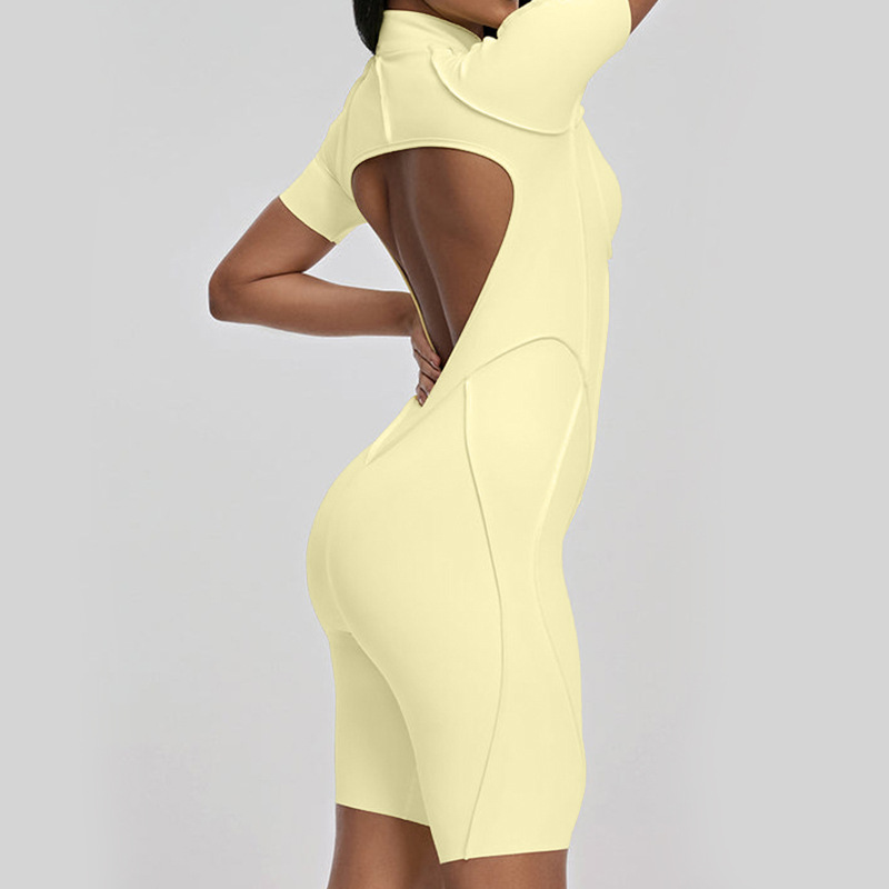 Sanding Yoga Jumpsuit Hollow-O - огляд і ціна Yoga Fitness Jumpsuit