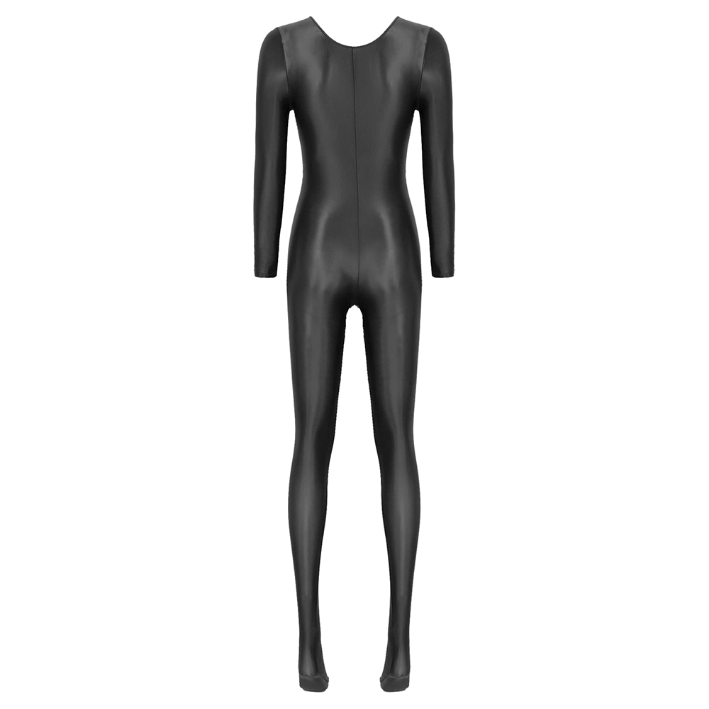 Women Oil Shiny Long Sleeve Pa - огляд і ціна Yoga Fitness Jumpsuit