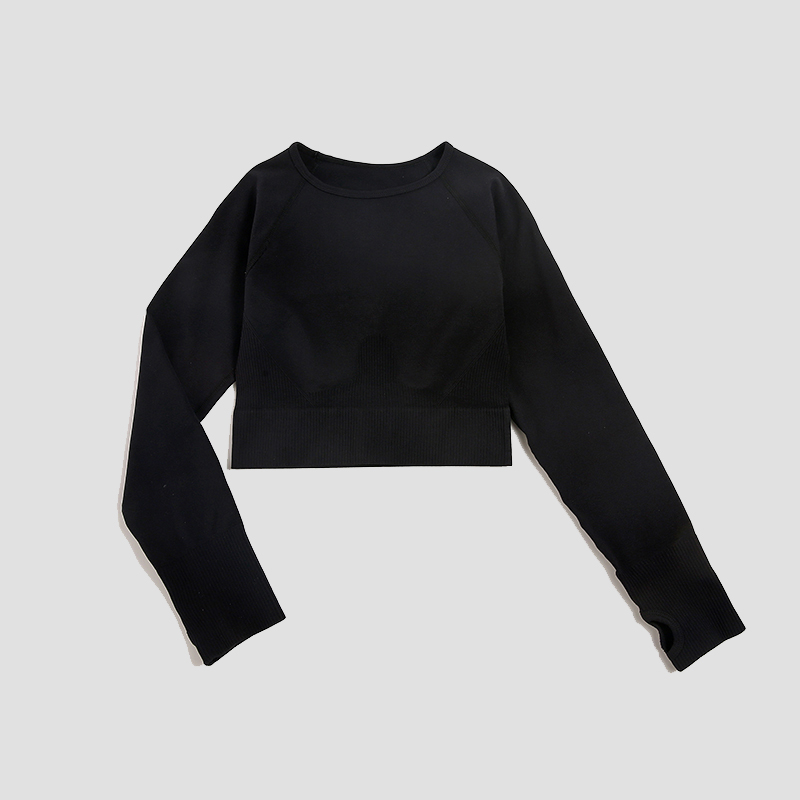 Women's Shirt Seamless Crop To - огляд і ціна Yoga Fitness Hk