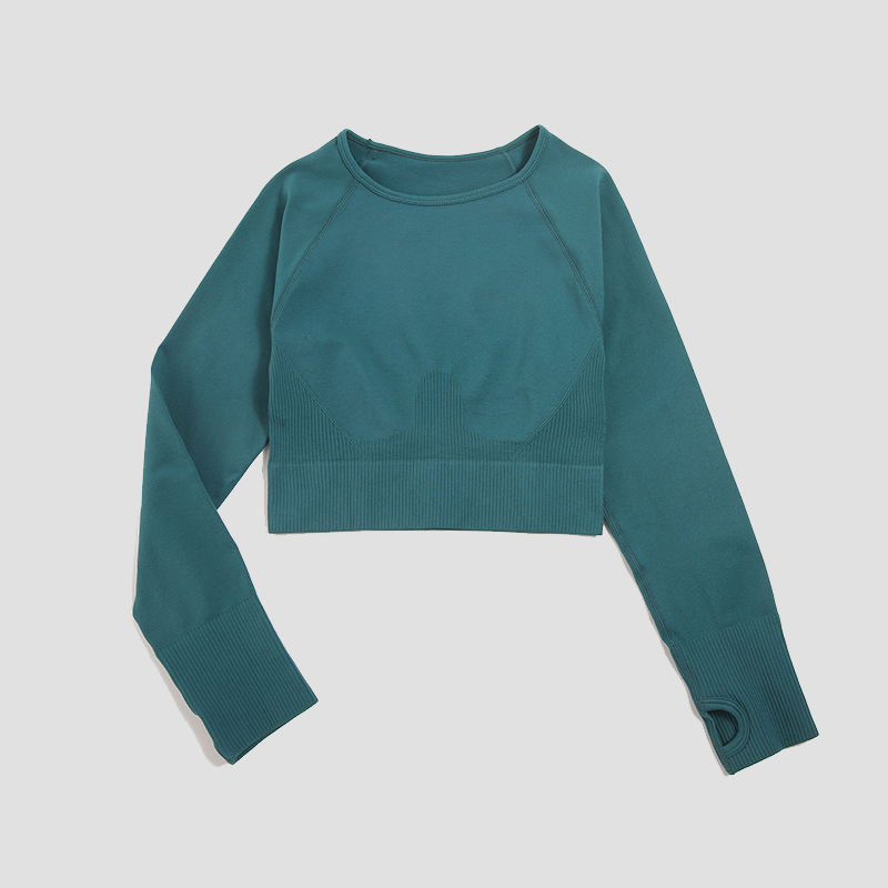Women's Shirt Seamless Crop To - огляд і ціна Yoga Fitness Hk