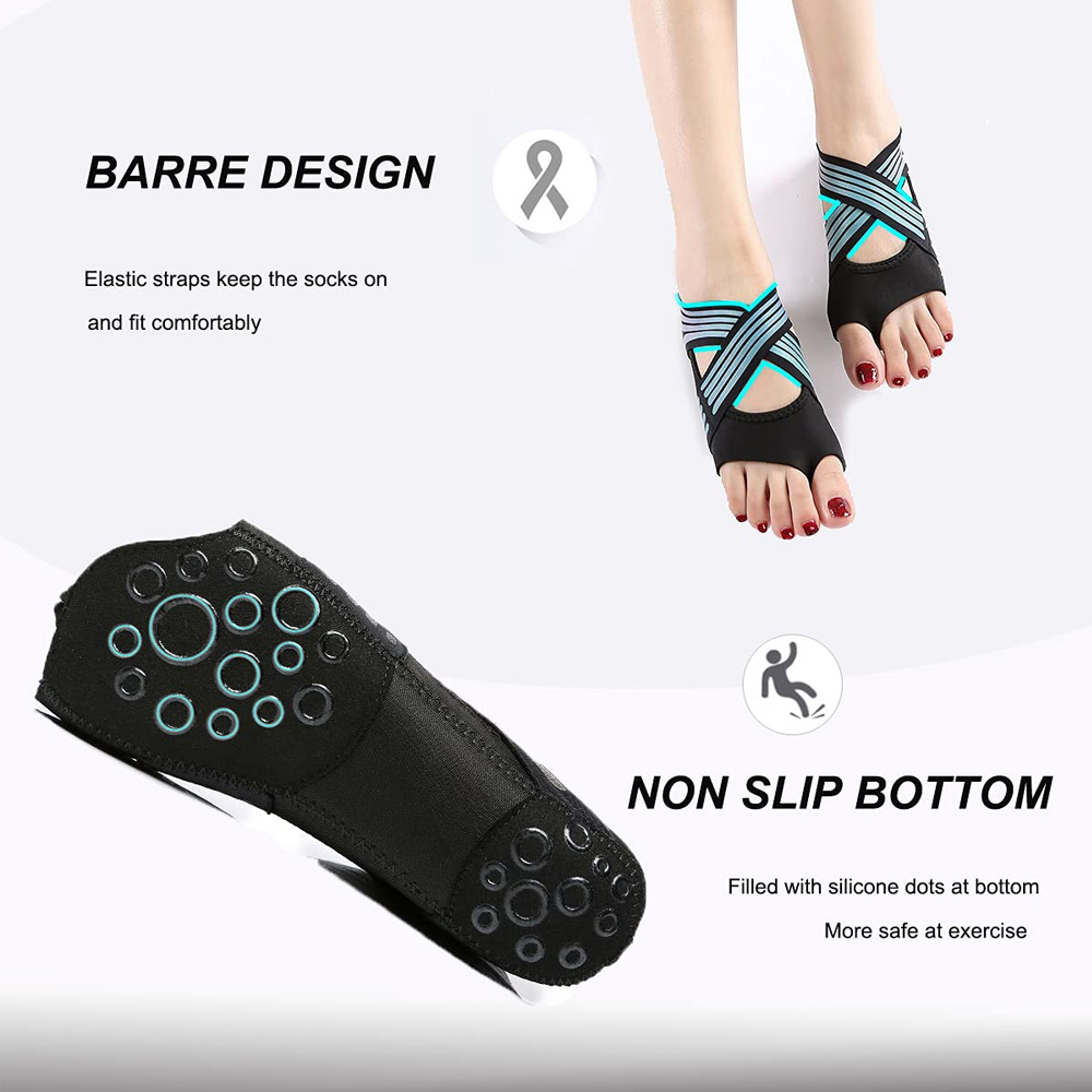 1Pair Women Non-Slip Toeless G - огляд і ціна Yoga Dance & Fitness Center Llc