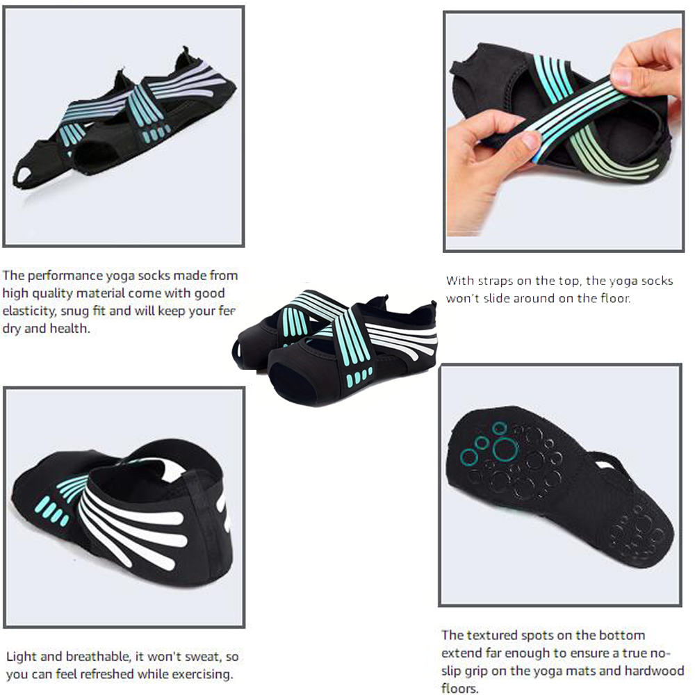 1Pair Women Non-Slip Toeless G - огляд і ціна Yoga Dance & Fitness Center Llc