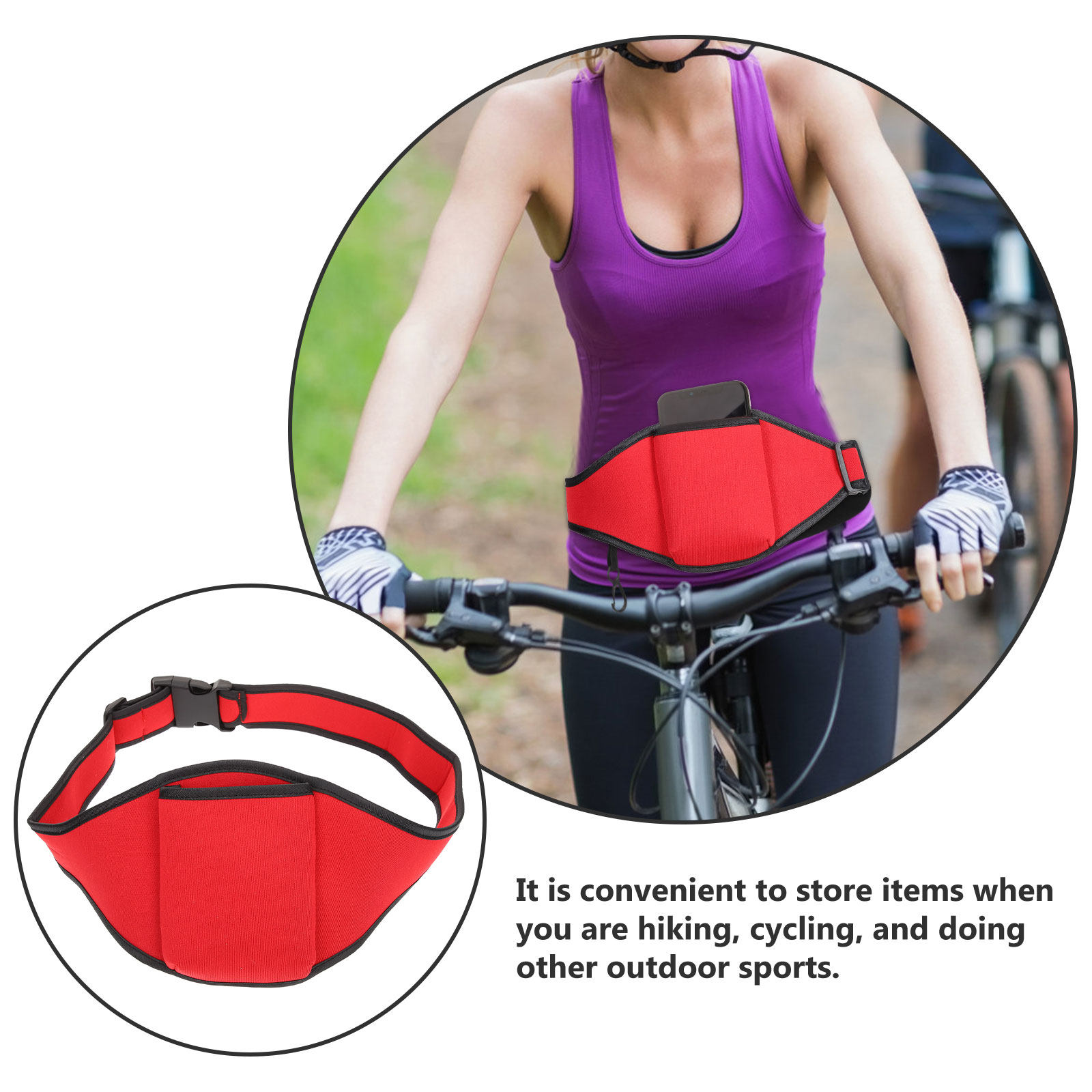 Premium Microphone Belt Bag Ad - огляд і ціна Yoga And Fitness Instructor