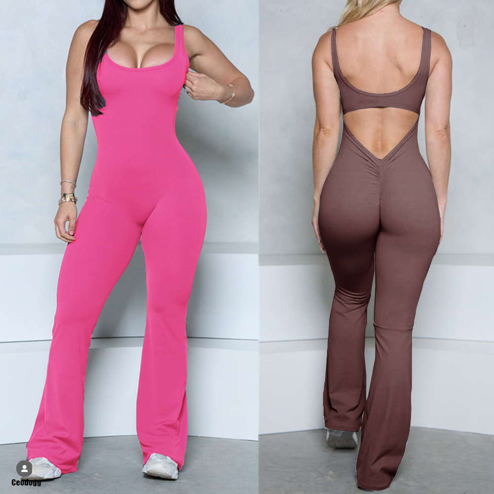XS-XL New Pad Women Gym Yoga S - огляд і ціна Yoga Fitness Jumpsuit