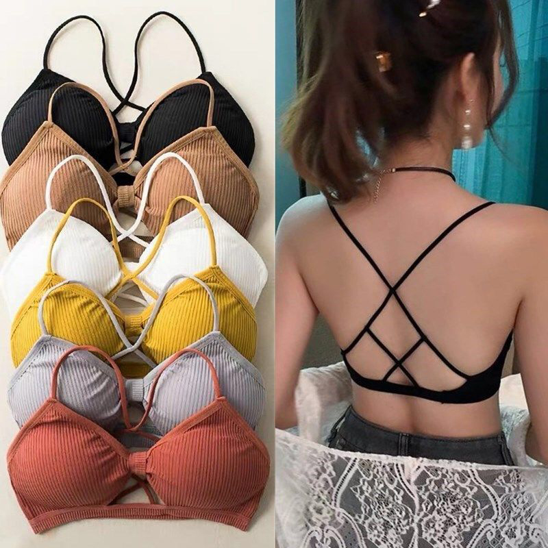 Sexy Threaded Sports Yoga Bra  - огляд і ціна Yoga Fitness Hk