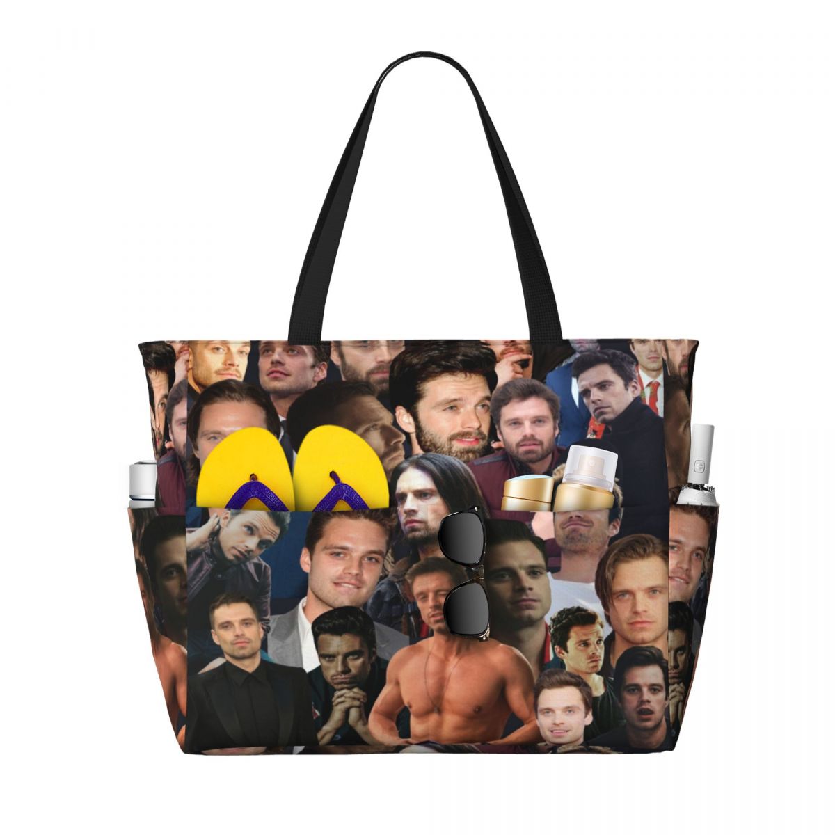 Sebastian Stan Photo Collage B - огляд і ціна Yoga Fitness Gym Photos