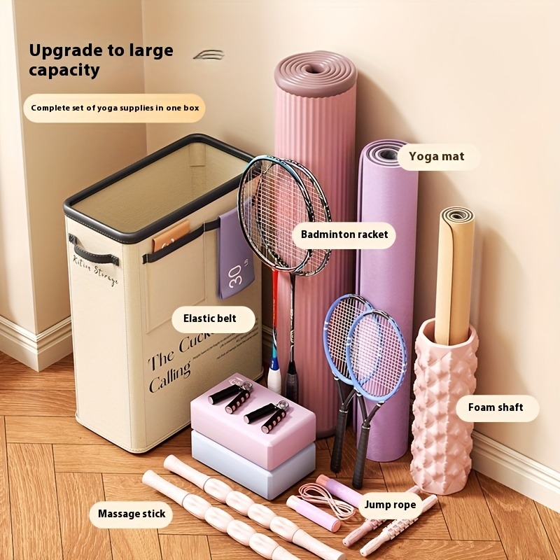 Yoga Mat Storage Basket with W - огляд і ціна Yoga Of Fitness Mat