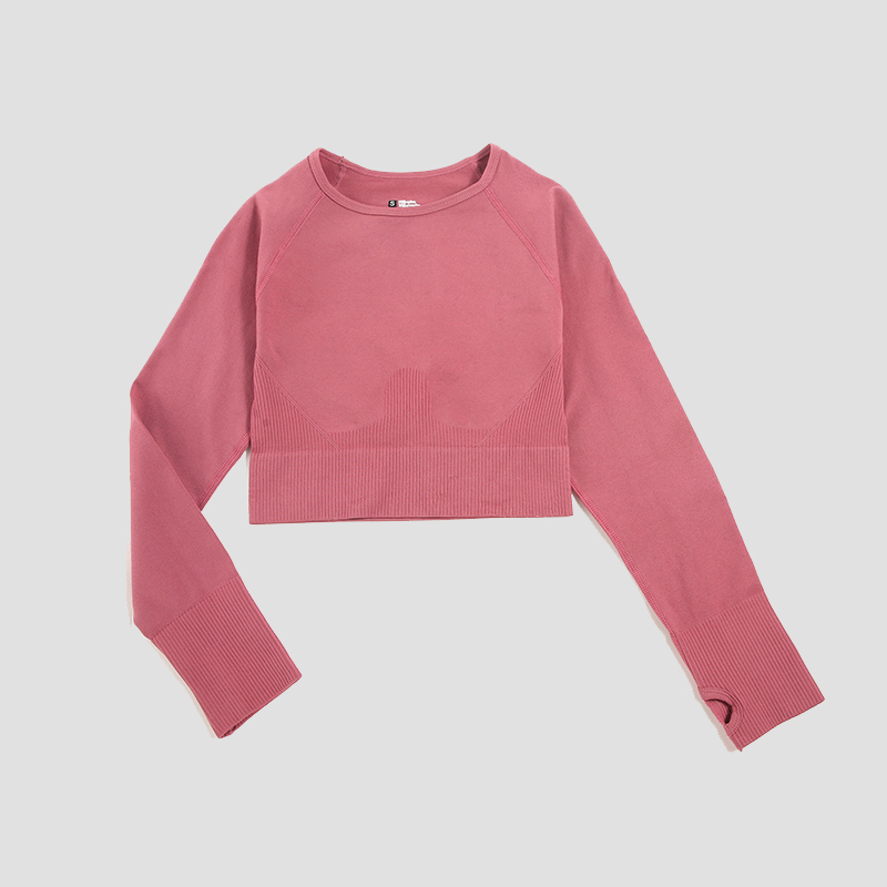 Women's Shirt Seamless Crop To - огляд і ціна Yoga Fitness Hk