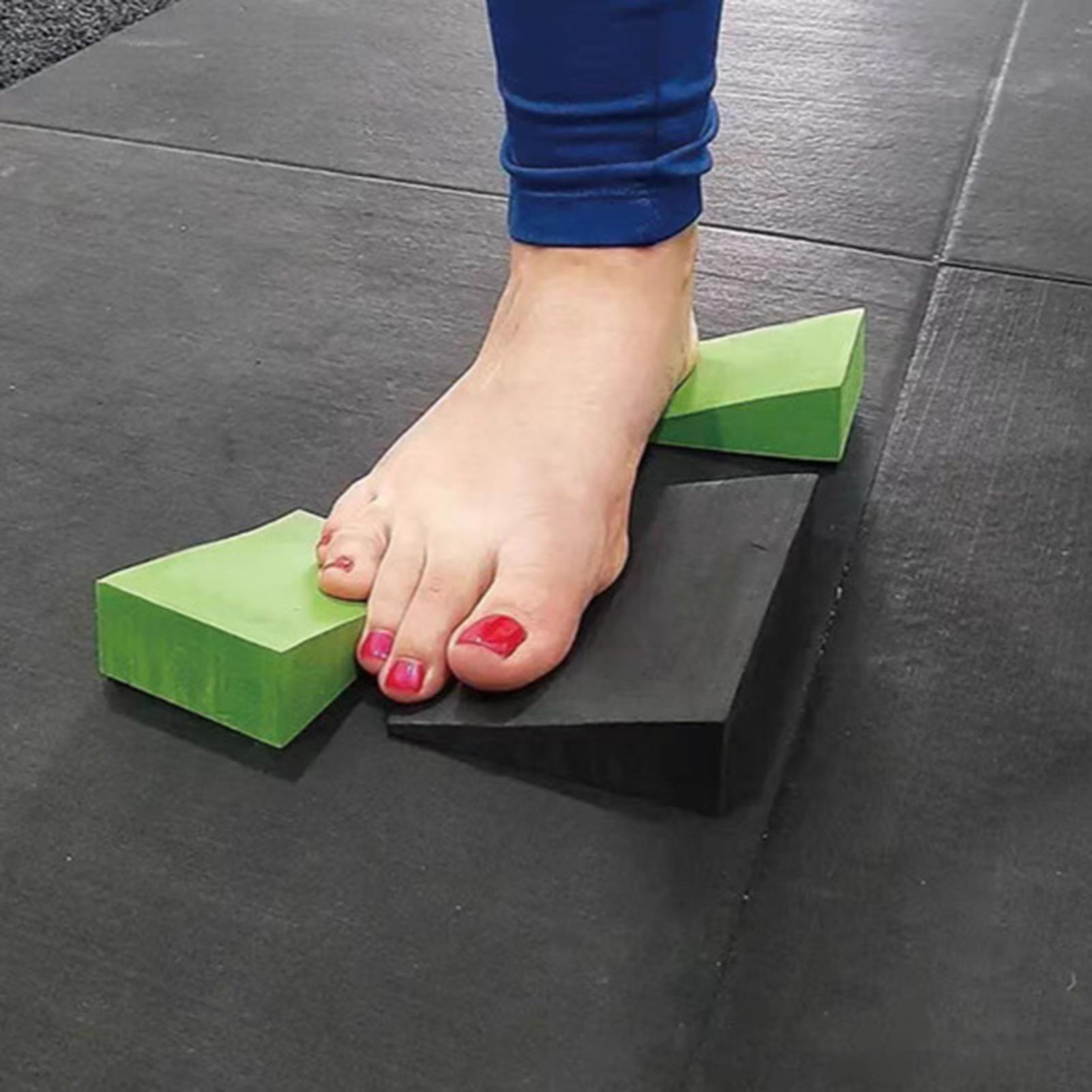 3Pcs Yoga Wedge Blocks EVA Foa - огляд і ціна Yoga Fitness Board