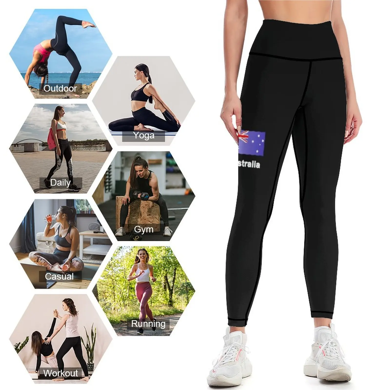 Australia flag, Australian gif - огляд і ціна Yoga Fitness Gifts