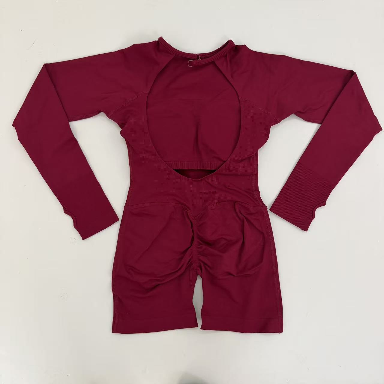 Du Jia Long Sleeve One Piece G - огляд і ціна Yoga Fitness Jumpsuit