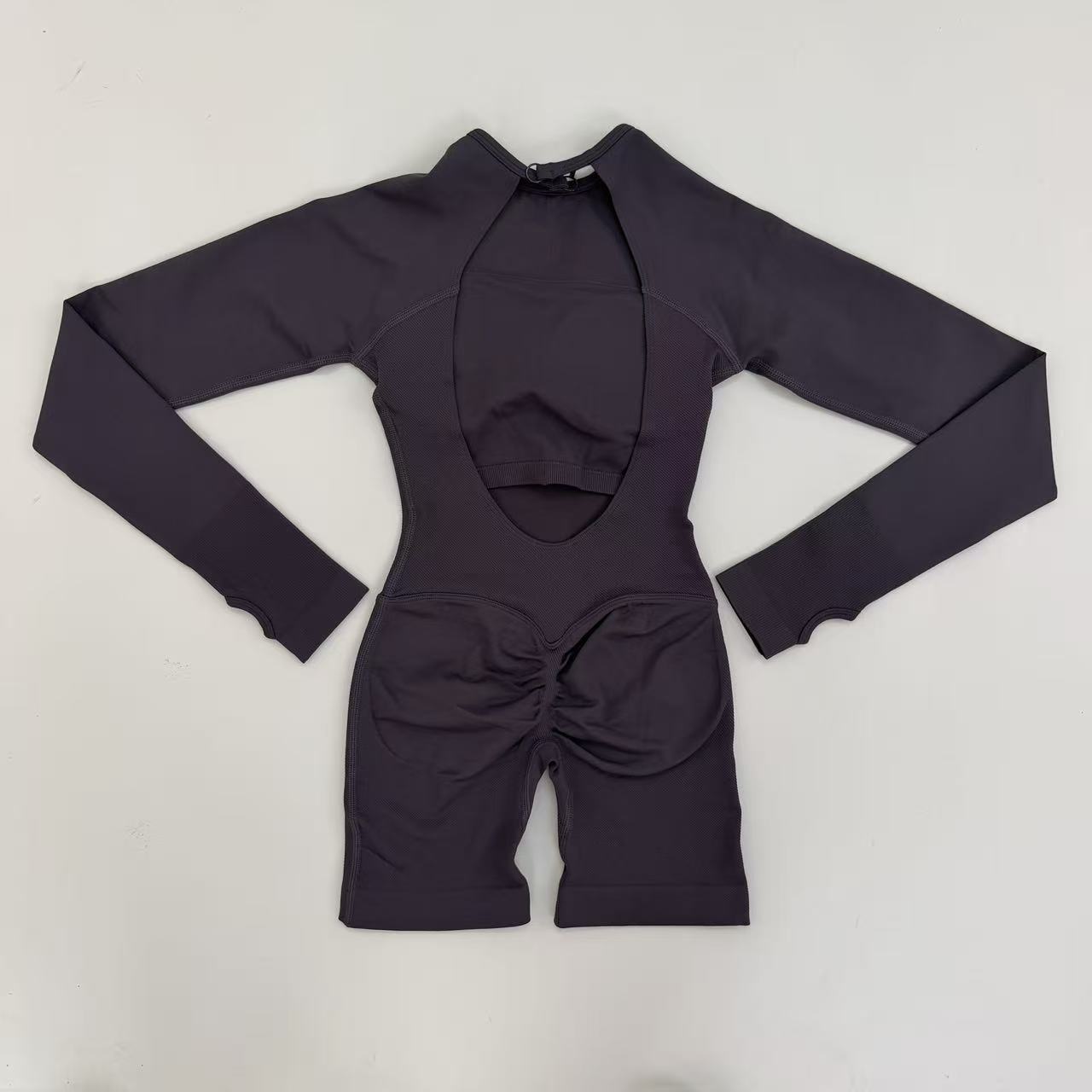 Du Jia Long Sleeve One Piece G - огляд і ціна Yoga Fitness Jumpsuit