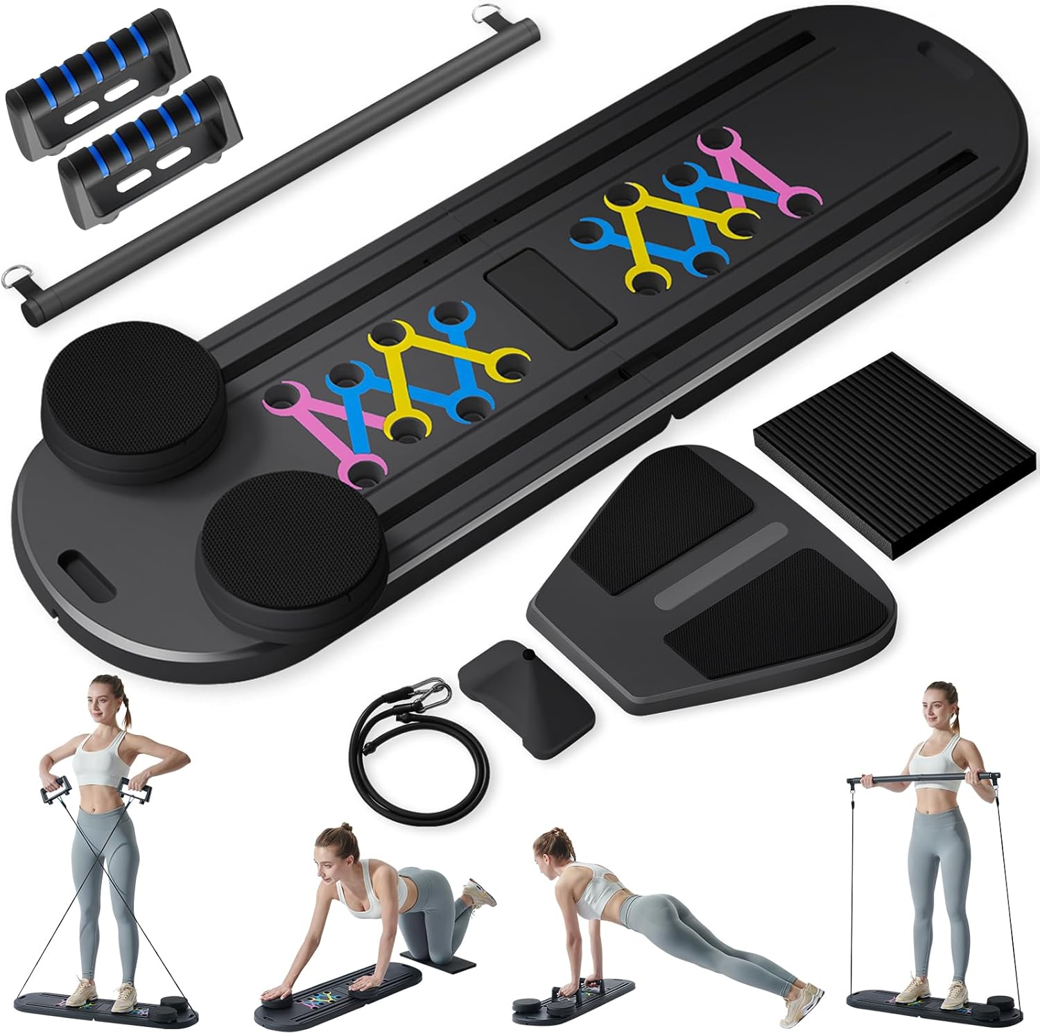 Wellshow Sport 6 in 1 Push up  - огляд і ціна Ab Wheel Roller