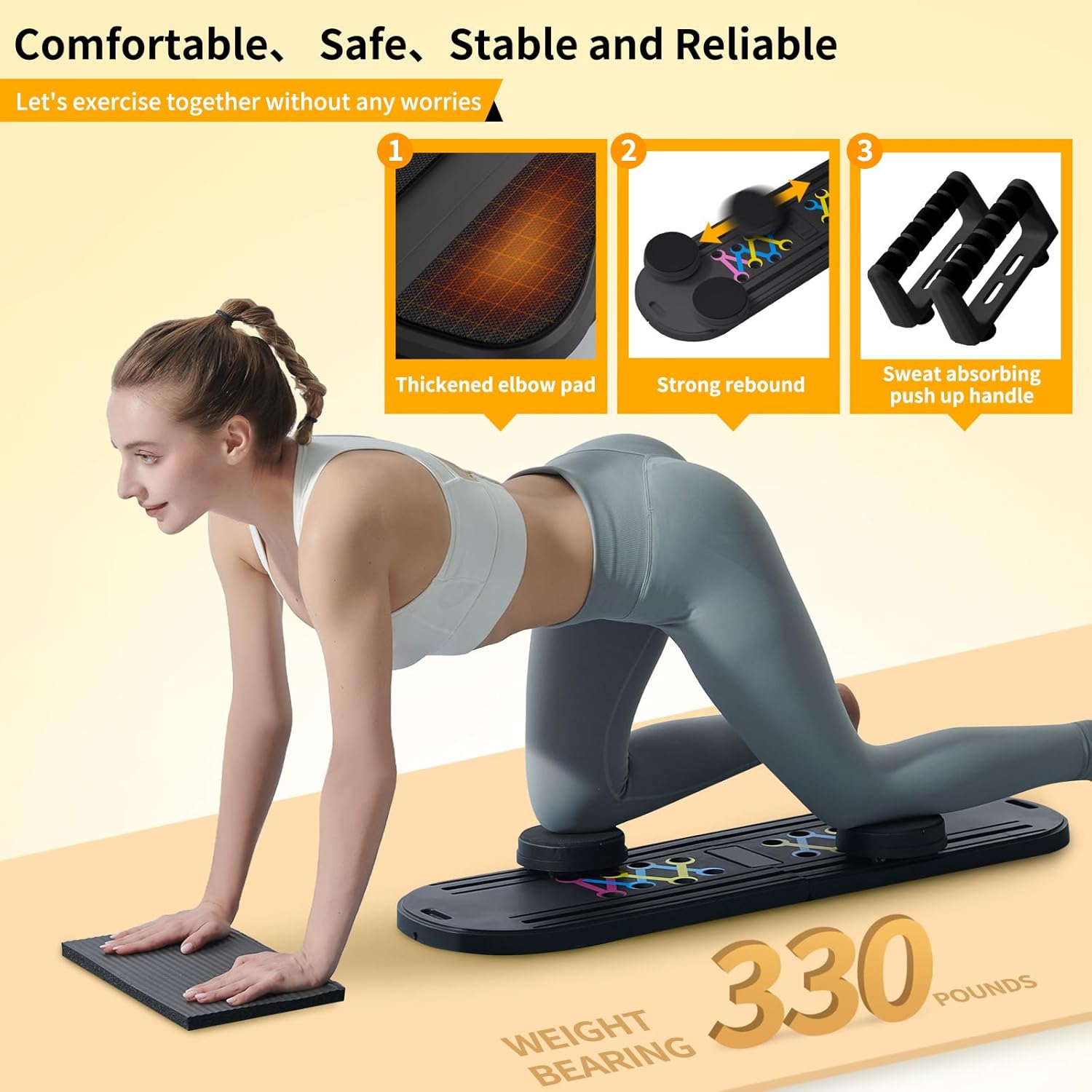 Wellshow Sport 6 in 1 Push up  - огляд і ціна Ab Wheel Roller